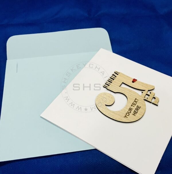 Greeting Card - Customizable Anniversary Date - Image 4