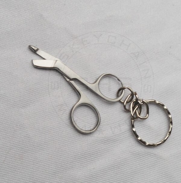 Keyring - Miniature Bandage Scissors Stainless Steel - Image 2