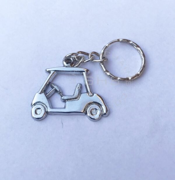 Golf Cart Miniature Keychain - Image 3