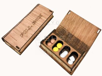 Laser Cut Promotional Pill Box