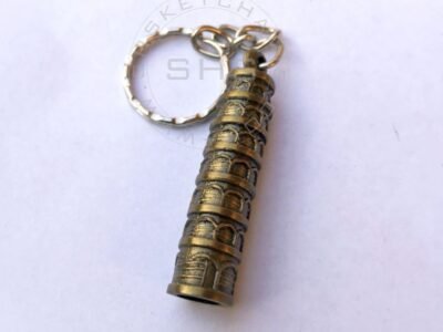 Leaning Tower of Pisa Tourist keychain