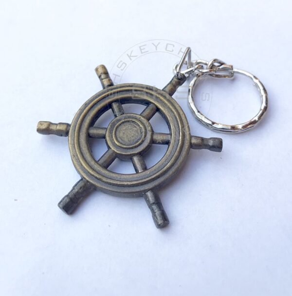 Ship Wheel keyring - Image 3