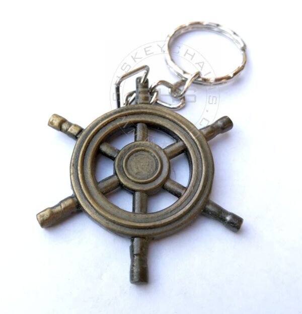 Ship Wheel keyring - Image 4