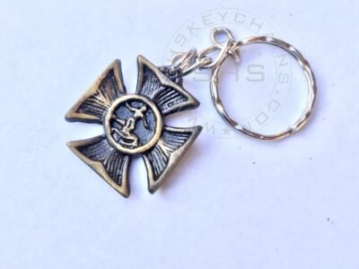 Surfer's Cross Vintage keychain