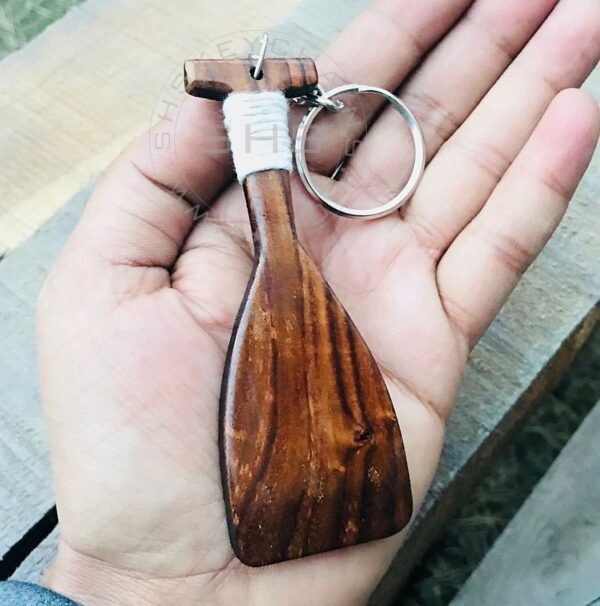 Paddle Shaped Handmade Classic keychain