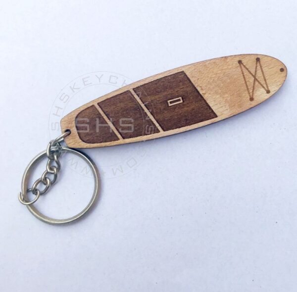 Miniature Surfing Board Keychain