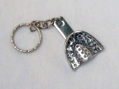 Miniature Impression Tray Keychain Perforated-SS