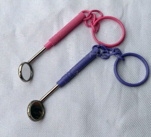 Dental Mouth Mirror Keychain -  Economical